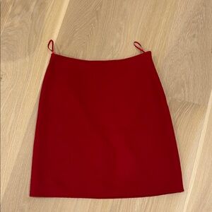 MaxMara Scarlet A-Line Skirt